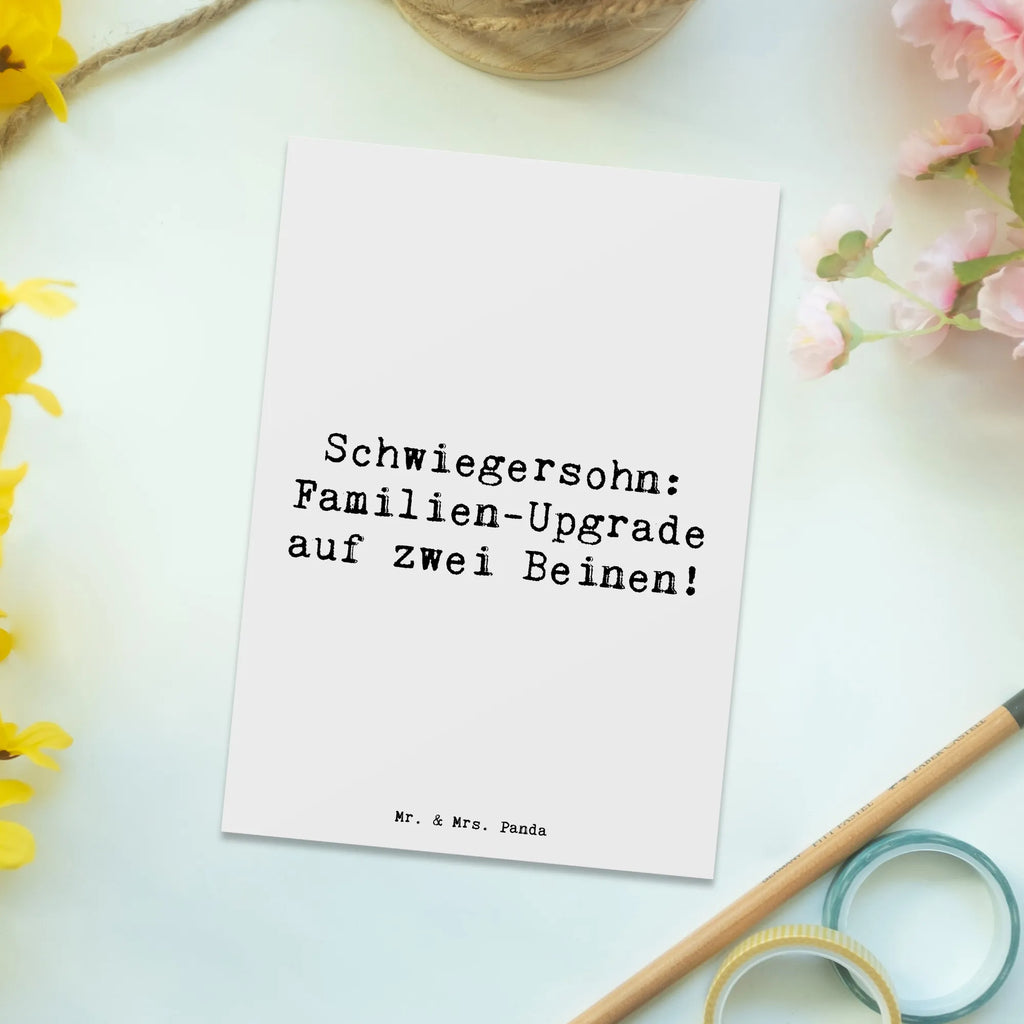 Postkarte Spruch Schwiegersohn Upgrade Postkarte, Karte, Geschenkkarte, Grußkarte, Einladung, Ansichtskarte, Geburtstagskarte, Einladungskarte, Dankeskarte, Ansichtskarten, Einladung Geburtstag, Einladungskarten Geburtstag, Familie, Vatertag, Muttertag, Bruder, Schwester, Mama, Papa, Oma, Opa