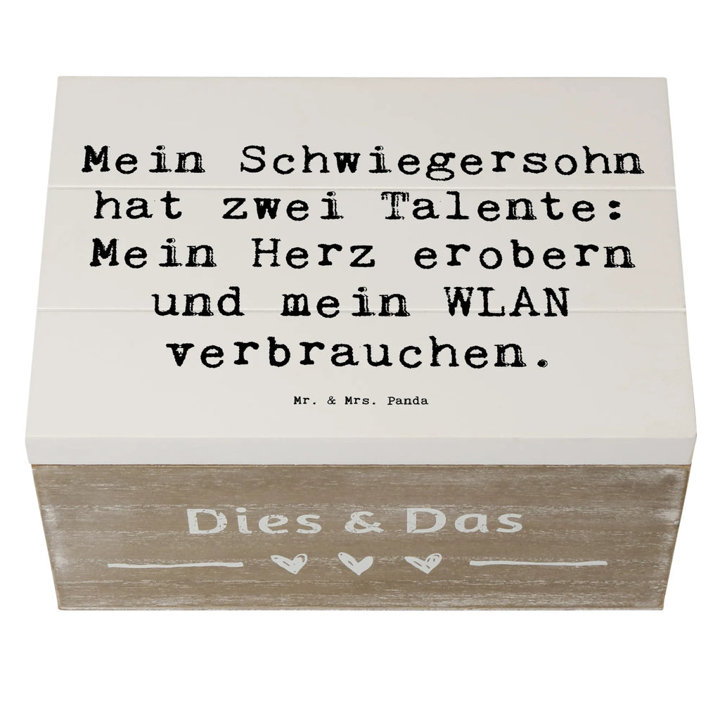 Holzkiste Spruch Schwiegersohn Talente Holzkiste, Kiste, Schatzkiste, Truhe, Schatulle, XXL, Erinnerungsbox, Erinnerungskiste, Dekokiste, Aufbewahrungsbox, Geschenkbox, Geschenkdose, Familie, Vatertag, Muttertag, Bruder, Schwester, Mama, Papa, Oma, Opa