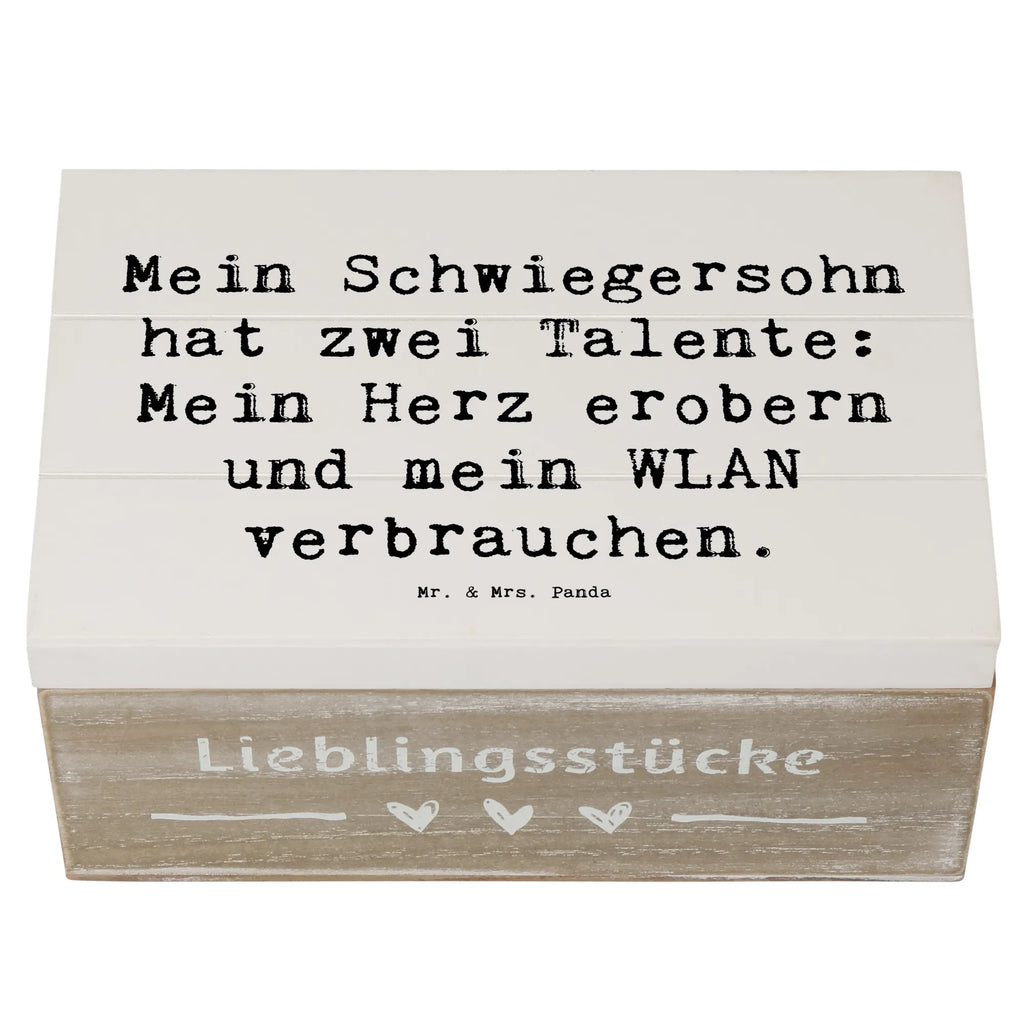 Holzkiste Spruch Schwiegersohn Talente Holzkiste, Kiste, Schatzkiste, Truhe, Schatulle, XXL, Erinnerungsbox, Erinnerungskiste, Dekokiste, Aufbewahrungsbox, Geschenkbox, Geschenkdose, Familie, Vatertag, Muttertag, Bruder, Schwester, Mama, Papa, Oma, Opa