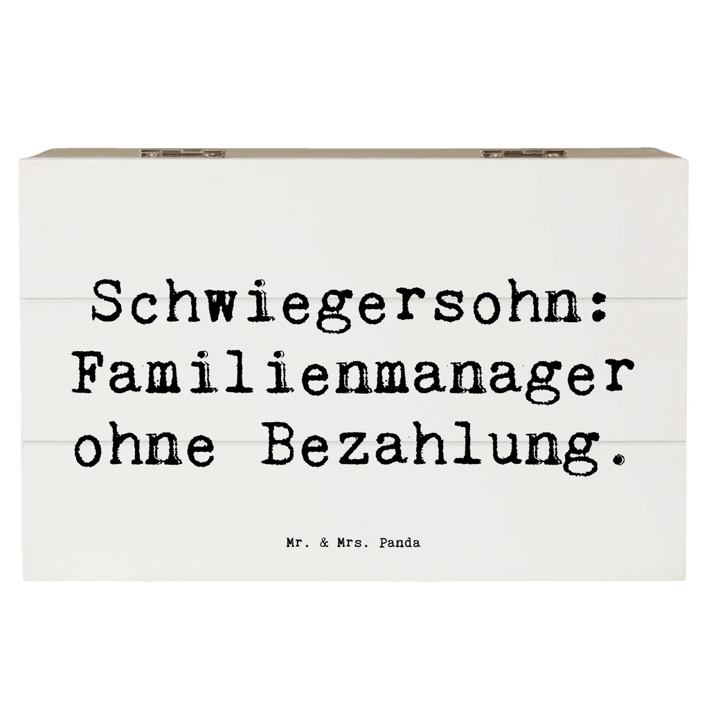 Holzkiste Spruch Schwiegersohn Manager Holzkiste, Kiste, Schatzkiste, Truhe, Schatulle, XXL, Erinnerungsbox, Erinnerungskiste, Dekokiste, Aufbewahrungsbox, Geschenkbox, Geschenkdose, Familie, Vatertag, Muttertag, Bruder, Schwester, Mama, Papa, Oma, Opa