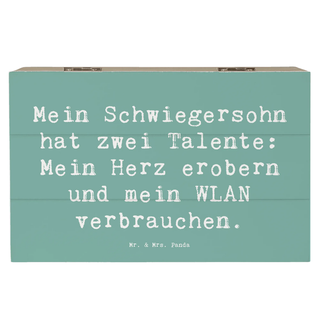 Holzkiste Spruch Schwiegersohn Talente Holzkiste, Kiste, Schatzkiste, Truhe, Schatulle, XXL, Erinnerungsbox, Erinnerungskiste, Dekokiste, Aufbewahrungsbox, Geschenkbox, Geschenkdose, Familie, Vatertag, Muttertag, Bruder, Schwester, Mama, Papa, Oma, Opa