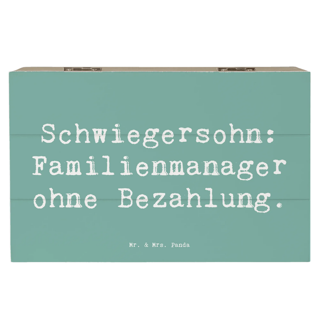 Holzkiste Spruch Schwiegersohn Manager Holzkiste, Kiste, Schatzkiste, Truhe, Schatulle, XXL, Erinnerungsbox, Erinnerungskiste, Dekokiste, Aufbewahrungsbox, Geschenkbox, Geschenkdose, Familie, Vatertag, Muttertag, Bruder, Schwester, Mama, Papa, Oma, Opa