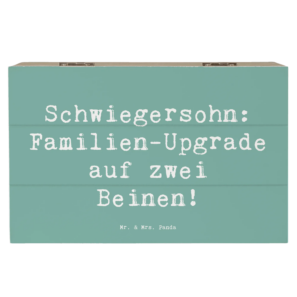 Holzkiste Spruch Schwiegersohn Upgrade Holzkiste, Kiste, Schatzkiste, Truhe, Schatulle, XXL, Erinnerungsbox, Erinnerungskiste, Dekokiste, Aufbewahrungsbox, Geschenkbox, Geschenkdose, Familie, Vatertag, Muttertag, Bruder, Schwester, Mama, Papa, Oma, Opa