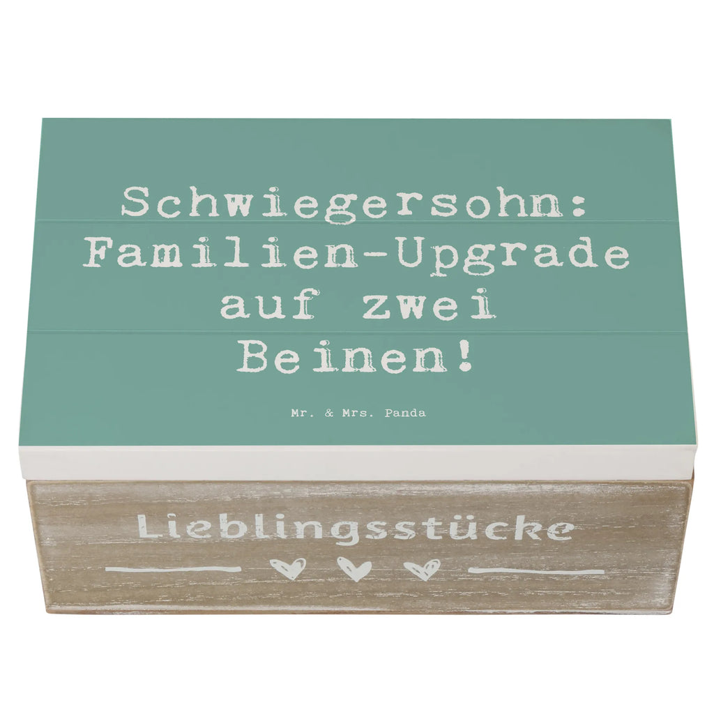 Holzkiste Spruch Schwiegersohn Upgrade Holzkiste, Kiste, Schatzkiste, Truhe, Schatulle, XXL, Erinnerungsbox, Erinnerungskiste, Dekokiste, Aufbewahrungsbox, Geschenkbox, Geschenkdose, Familie, Vatertag, Muttertag, Bruder, Schwester, Mama, Papa, Oma, Opa