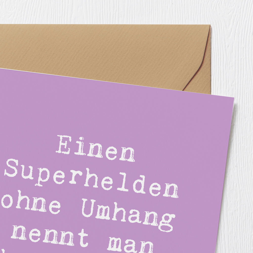 Deluxe Karte Spruch Held Schwiegersohn Karte, Grußkarte, Klappkarte, Einladungskarte, Glückwunschkarte, Hochzeitskarte, Geburtstagskarte, Hochwertige Grußkarte, Hochwertige Klappkarte, Familie, Vatertag, Muttertag, Bruder, Schwester, Mama, Papa, Oma, Opa