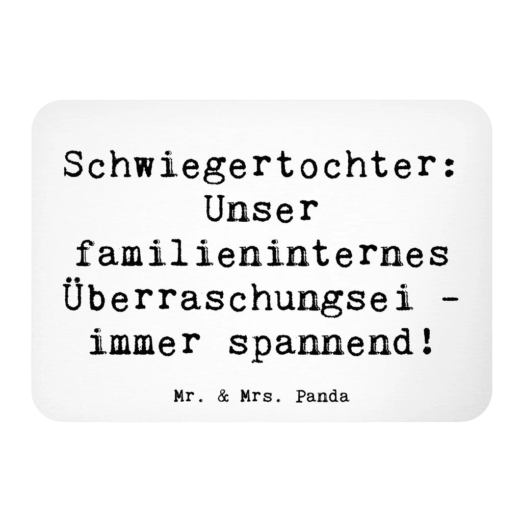 Magnet Spruch Überraschungs-Schwiegertochter Kühlschrankmagnet, Pinnwandmagnet, Souvenir Magnet, Motivmagnete, Dekomagnet, Whiteboard Magnet, Notiz Magnet, Kühlschrank Dekoration, Familie, Vatertag, Muttertag, Bruder, Schwester, Mama, Papa, Oma, Opa