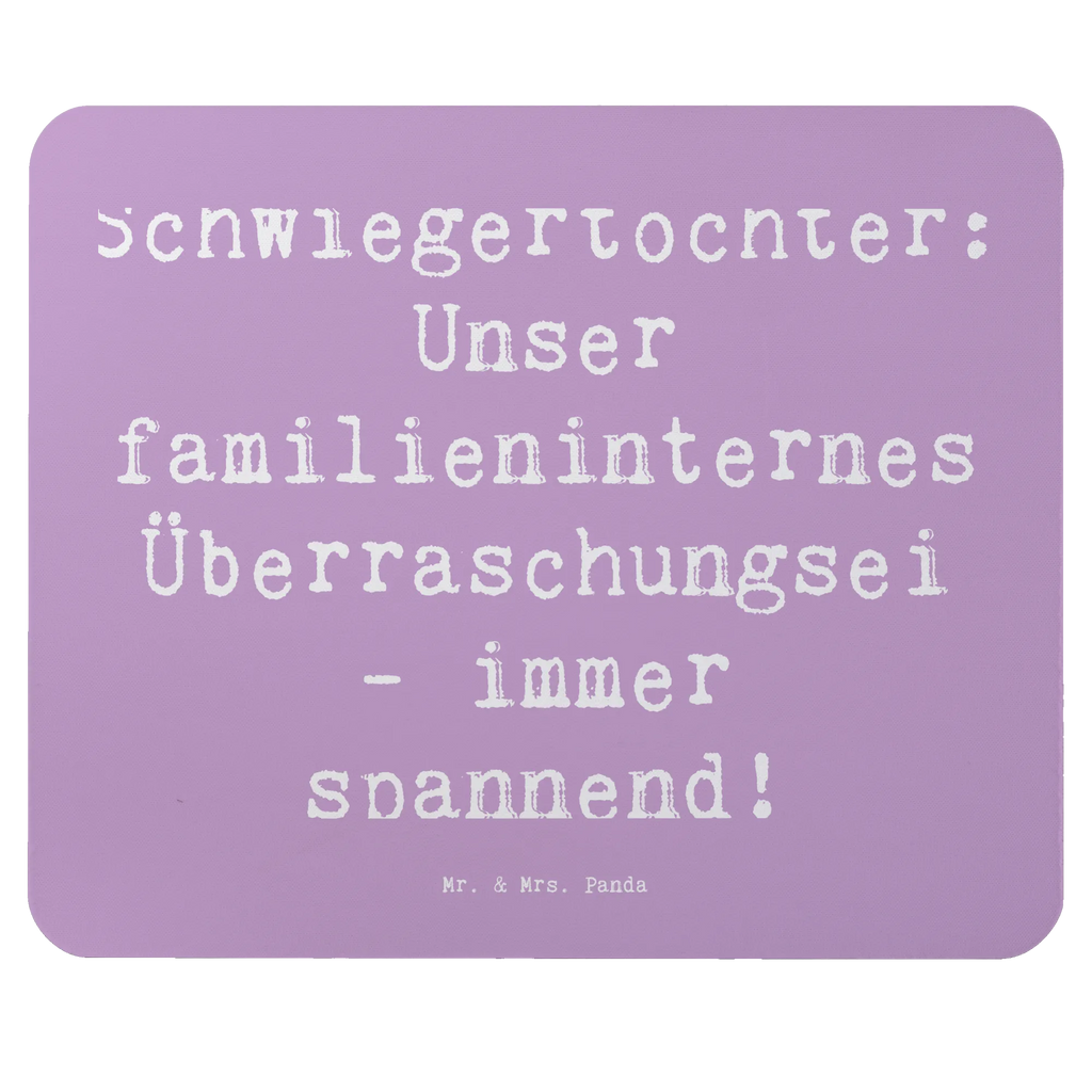 Mauspad Spruch Überraschungs-Schwiegertochter Mousepad, Computer zubehör, Büroausstattung, PC Zubehör, Arbeitszimmer, Mauspad, Einzigartiges Mauspad, Designer Mauspad, Mausunterlage, Mauspad Büro, Familie, Vatertag, Muttertag, Bruder, Schwester, Mama, Papa, Oma, Opa