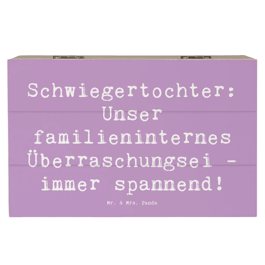 Holzkiste Spruch Überraschungs-Schwiegertochter Holzkiste, Kiste, Schatzkiste, Truhe, Schatulle, XXL, Erinnerungsbox, Erinnerungskiste, Dekokiste, Aufbewahrungsbox, Geschenkbox, Geschenkdose, Familie, Vatertag, Muttertag, Bruder, Schwester, Mama, Papa, Oma, Opa