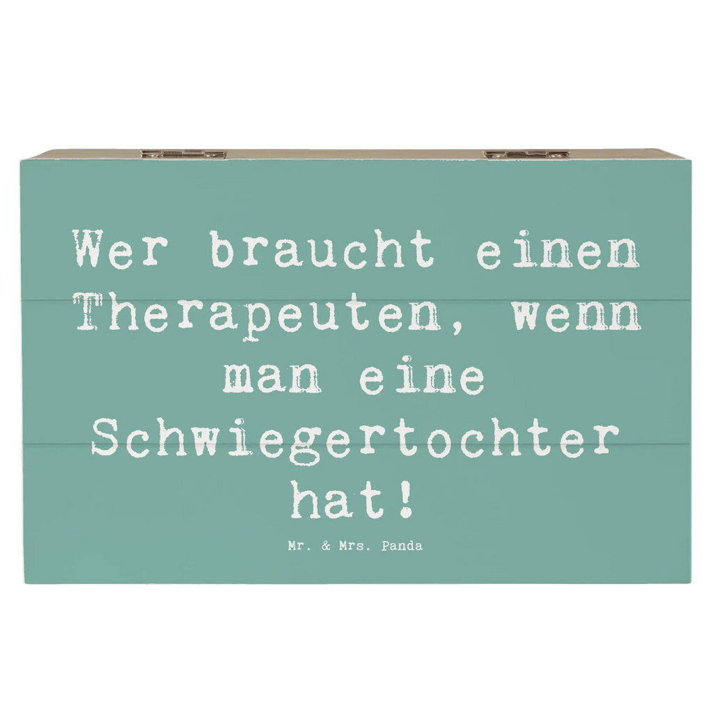 Holzkiste Spruch Schwiegertochter Humor Holzkiste, Kiste, Schatzkiste, Truhe, Schatulle, XXL, Erinnerungsbox, Erinnerungskiste, Dekokiste, Aufbewahrungsbox, Geschenkbox, Geschenkdose, Familie, Vatertag, Muttertag, Bruder, Schwester, Mama, Papa, Oma, Opa