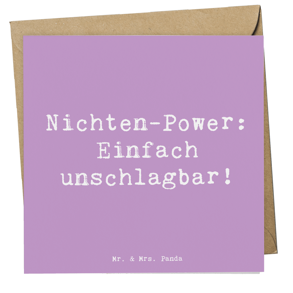 Deluxe Karte Spruch Nichte Power Karte, Grußkarte, Klappkarte, Einladungskarte, Glückwunschkarte, Hochzeitskarte, Geburtstagskarte, Hochwertige Grußkarte, Hochwertige Klappkarte, Familie, Vatertag, Muttertag, Bruder, Schwester, Mama, Papa, Oma, Opa