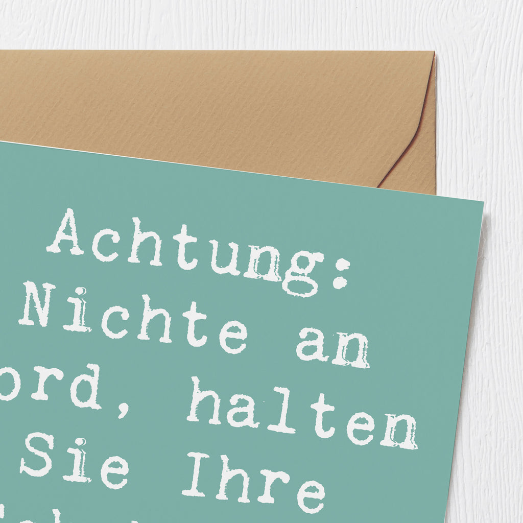 Deluxe Karte Spruch Nichte Schokolade Karte, Grußkarte, Klappkarte, Einladungskarte, Glückwunschkarte, Hochzeitskarte, Geburtstagskarte, Hochwertige Grußkarte, Hochwertige Klappkarte, Familie, Vatertag, Muttertag, Bruder, Schwester, Mama, Papa, Oma, Opa