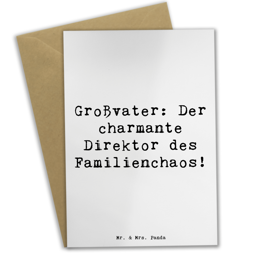 Grußkarte Spruch Großvater Direktor Grußkarte, Klappkarte, Einladungskarte, Glückwunschkarte, Hochzeitskarte, Geburtstagskarte, Karte, Ansichtskarten, Familie, Vatertag, Muttertag, Bruder, Schwester, Mama, Papa, Oma, Opa