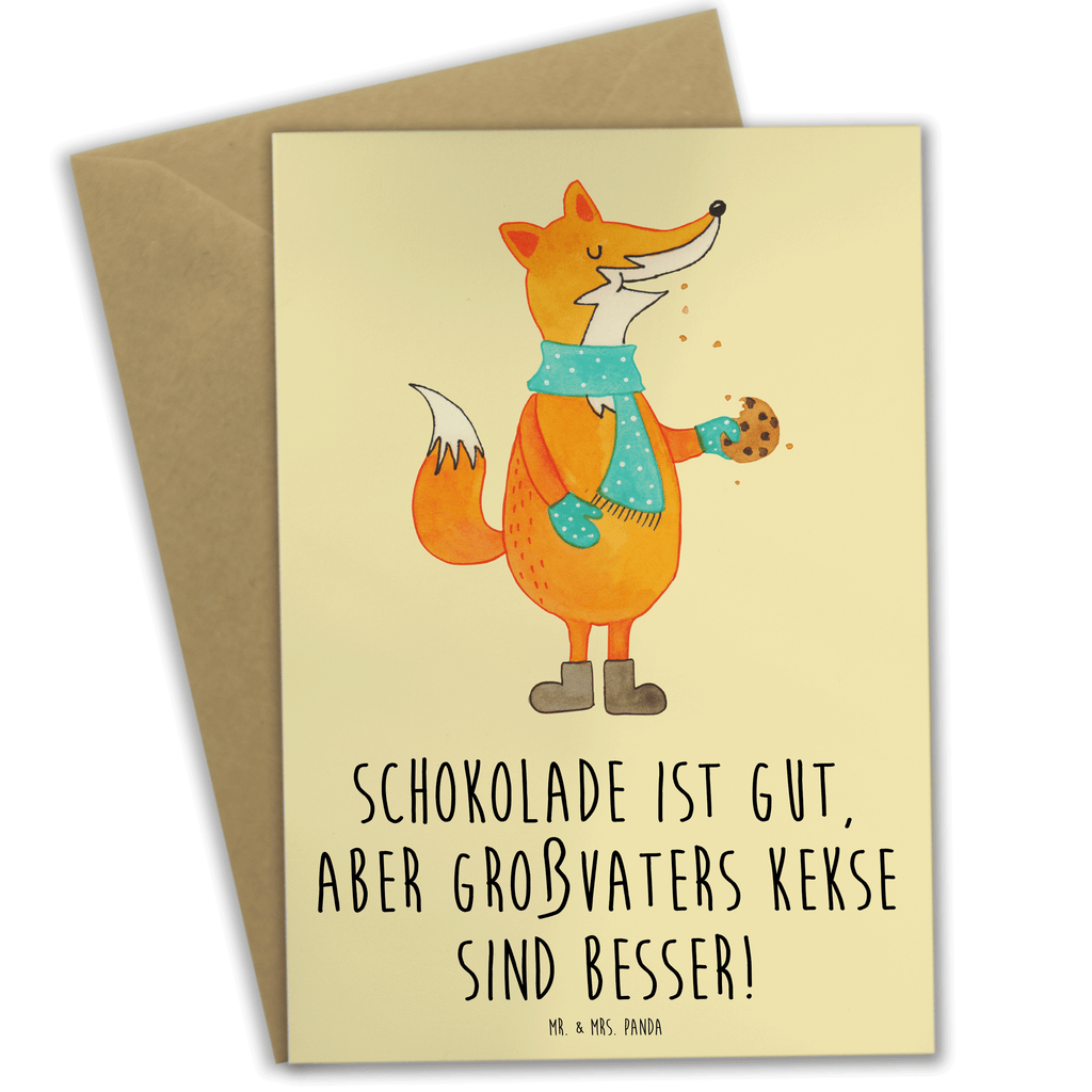 Grußkarte Großvaters Kekse Grußkarte, Klappkarte, Einladungskarte, Glückwunschkarte, Hochzeitskarte, Geburtstagskarte, Karte, Ansichtskarten, Familie, Vatertag, Muttertag, Bruder, Schwester, Mama, Papa, Oma, Opa