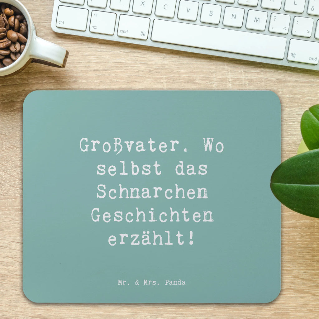 Mauspad Spruch Großvater Geschichten Mousepad, Computer zubehör, Büroausstattung, PC Zubehör, Arbeitszimmer, Mauspad, Einzigartiges Mauspad, Designer Mauspad, Mausunterlage, Mauspad Büro, Familie, Vatertag, Muttertag, Bruder, Schwester, Mama, Papa, Oma, Opa