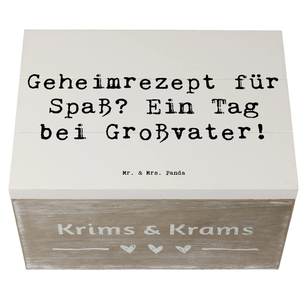 Holzkiste Spruch Tag bei Großvater Holzkiste, Kiste, Schatzkiste, Truhe, Schatulle, XXL, Erinnerungsbox, Erinnerungskiste, Dekokiste, Aufbewahrungsbox, Geschenkbox, Geschenkdose, Familie, Vatertag, Muttertag, Bruder, Schwester, Mama, Papa, Oma, Opa