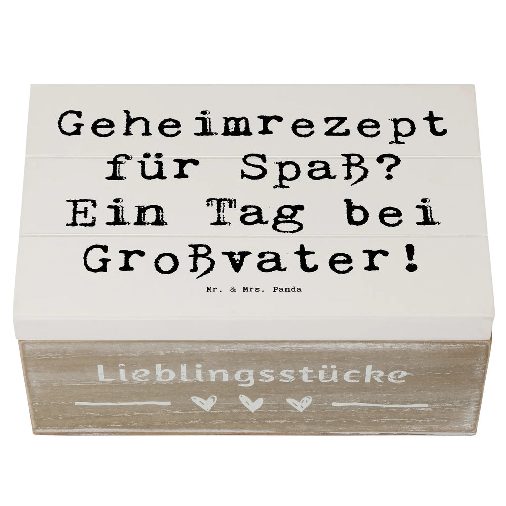 Holzkiste Spruch Tag bei Großvater Holzkiste, Kiste, Schatzkiste, Truhe, Schatulle, XXL, Erinnerungsbox, Erinnerungskiste, Dekokiste, Aufbewahrungsbox, Geschenkbox, Geschenkdose, Familie, Vatertag, Muttertag, Bruder, Schwester, Mama, Papa, Oma, Opa