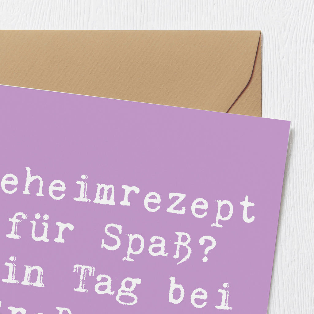 Deluxe Karte Spruch Tag bei Großvater Karte, Grußkarte, Klappkarte, Einladungskarte, Glückwunschkarte, Hochzeitskarte, Geburtstagskarte, Hochwertige Grußkarte, Hochwertige Klappkarte, Familie, Vatertag, Muttertag, Bruder, Schwester, Mama, Papa, Oma, Opa