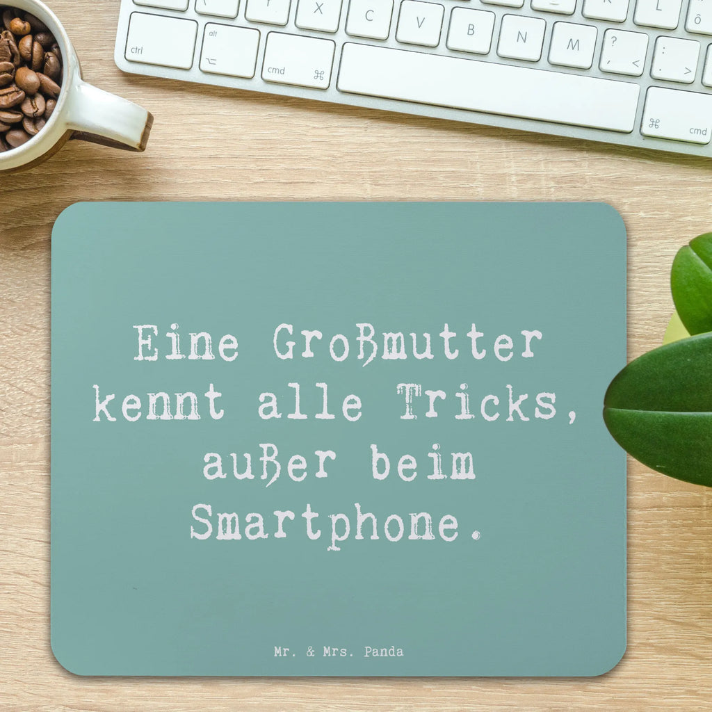 Mauspad Spruch Großmutter Tricks Mousepad, Computer zubehör, Büroausstattung, PC Zubehör, Arbeitszimmer, Mauspad, Einzigartiges Mauspad, Designer Mauspad, Mausunterlage, Mauspad Büro, Familie, Vatertag, Muttertag, Bruder, Schwester, Mama, Papa, Oma, Opa