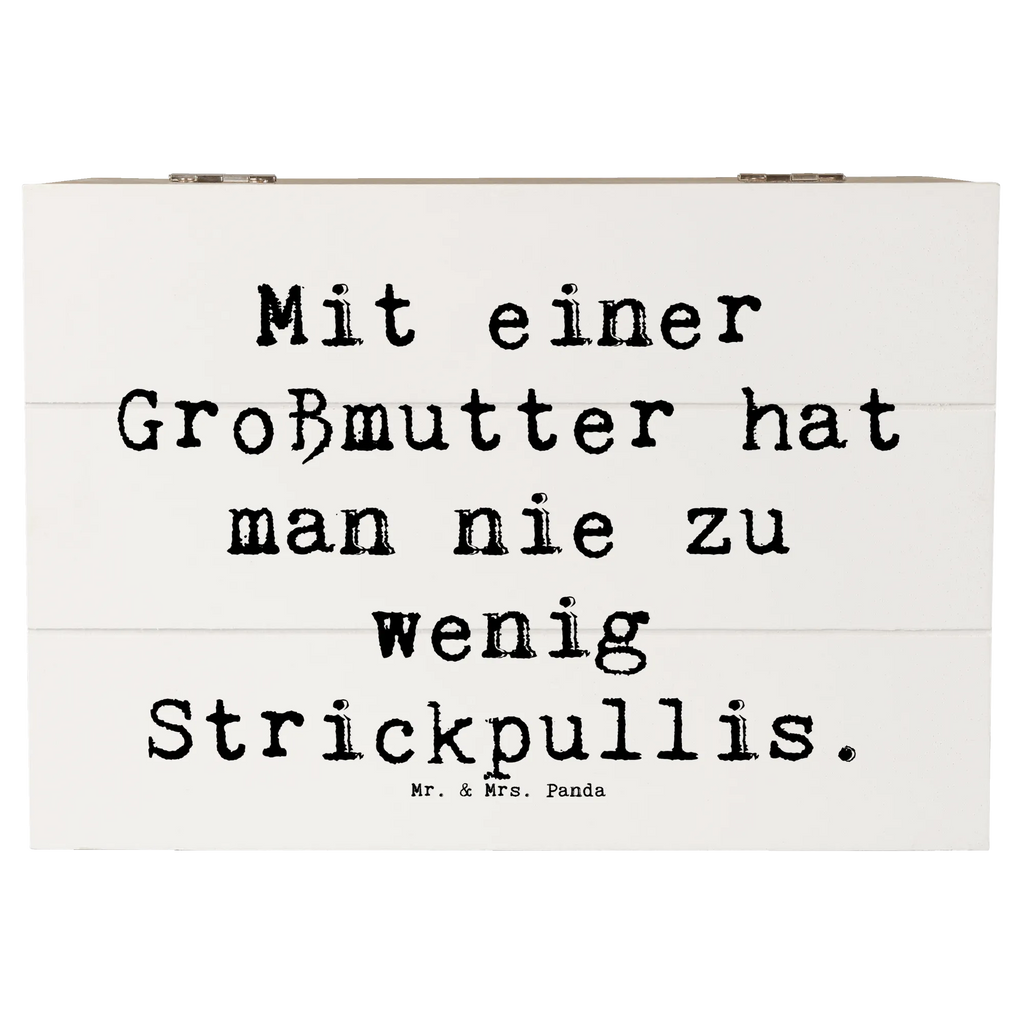 Holzkiste Spruch Großmutter Strickpullis Holzkiste, Kiste, Schatzkiste, Truhe, Schatulle, XXL, Erinnerungsbox, Erinnerungskiste, Dekokiste, Aufbewahrungsbox, Geschenkbox, Geschenkdose, Familie, Vatertag, Muttertag, Bruder, Schwester, Mama, Papa, Oma, Opa