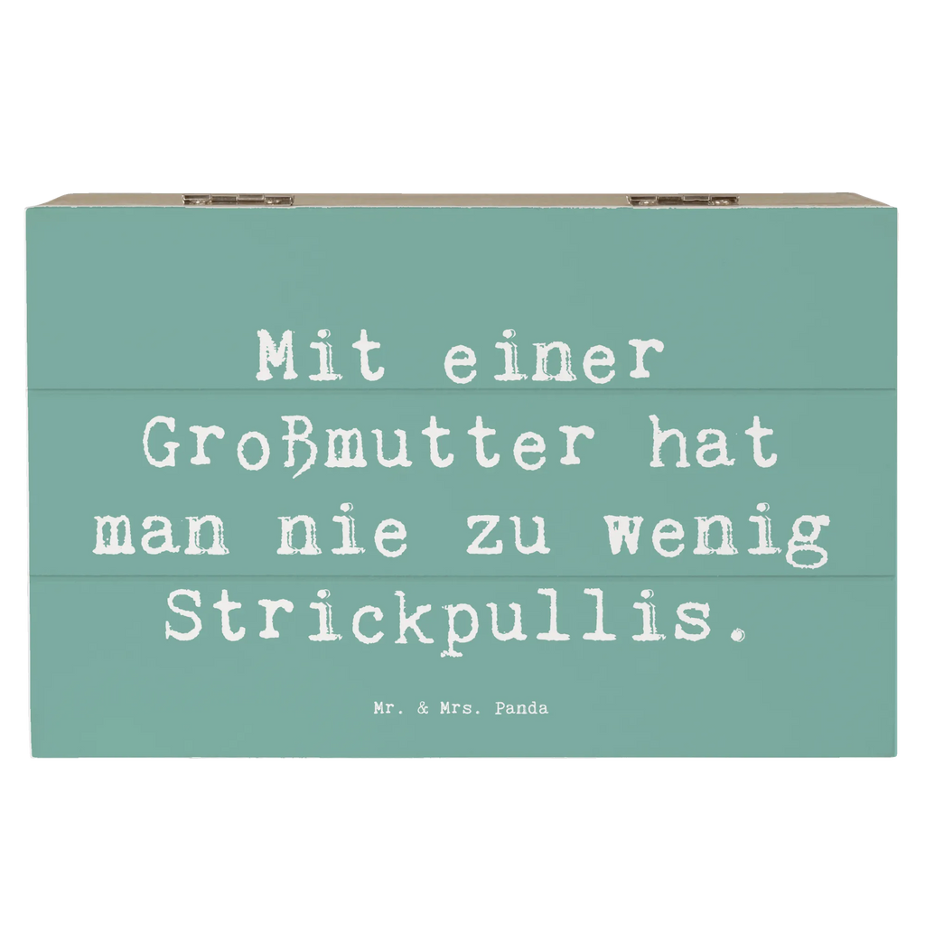 Holzkiste Spruch Großmutter Strickpullis Holzkiste, Kiste, Schatzkiste, Truhe, Schatulle, XXL, Erinnerungsbox, Erinnerungskiste, Dekokiste, Aufbewahrungsbox, Geschenkbox, Geschenkdose, Familie, Vatertag, Muttertag, Bruder, Schwester, Mama, Papa, Oma, Opa