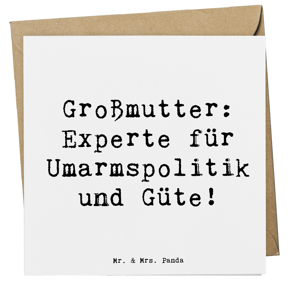 Deluxe Karte Spruch Großmutter Liebe Karte, Grußkarte, Klappkarte, Einladungskarte, Glückwunschkarte, Hochzeitskarte, Geburtstagskarte, Hochwertige Grußkarte, Hochwertige Klappkarte, Familie, Vatertag, Muttertag, Bruder, Schwester, Mama, Papa, Oma, Opa