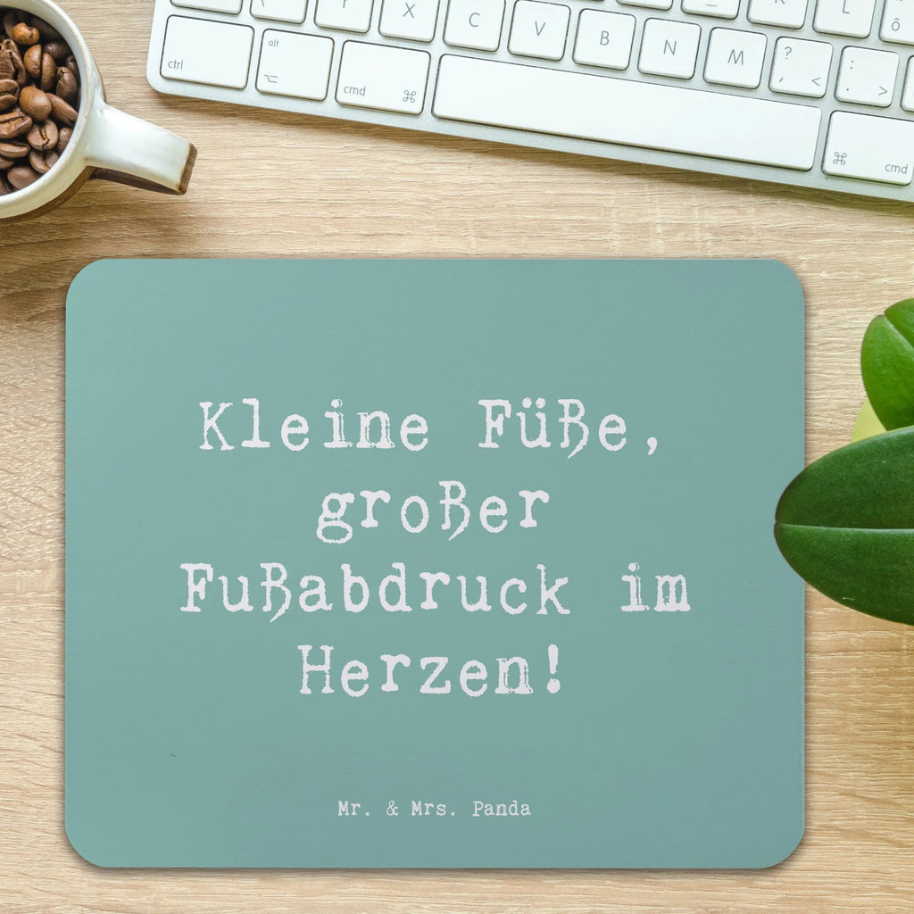 Mauspad Spruch Kind Fußabdruck Mousepad, Computer zubehör, Büroausstattung, PC Zubehör, Arbeitszimmer, Mauspad, Einzigartiges Mauspad, Designer Mauspad, Mausunterlage, Mauspad Büro, Familie, Vatertag, Muttertag, Bruder, Schwester, Mama, Papa, Oma, Opa