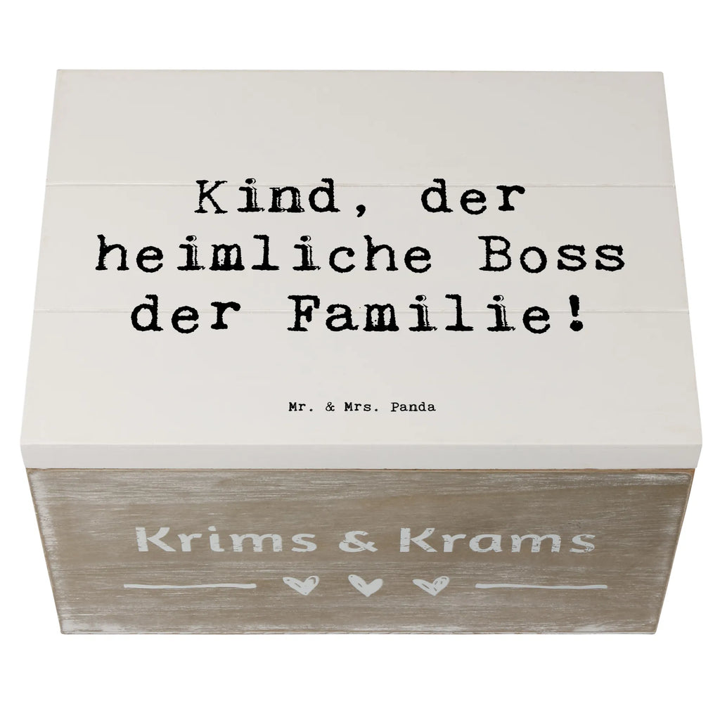 Holzkiste Spruch Kind Heimliche Führungskraft Holzkiste, Kiste, Schatzkiste, Truhe, Schatulle, XXL, Erinnerungsbox, Erinnerungskiste, Dekokiste, Aufbewahrungsbox, Geschenkbox, Geschenkdose, Familie, Vatertag, Muttertag, Bruder, Schwester, Mama, Papa, Oma, Opa