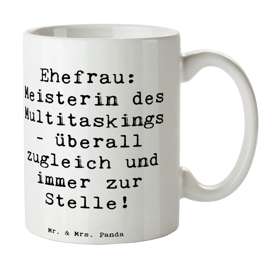 Tasse Spruch Ehefrau Meisterin Tasse, Kaffeetasse, Teetasse, Becher, Kaffeebecher, Teebecher, Keramiktasse, Porzellantasse, Büro Tasse, Geschenk Tasse, Tasse Sprüche, Tasse Motive, Kaffeetassen, Tasse bedrucken, Designer Tasse, Cappuccino Tassen, Schöne Teetassen, Familie, Vatertag, Muttertag, Bruder, Schwester, Mama, Papa, Oma, Opa