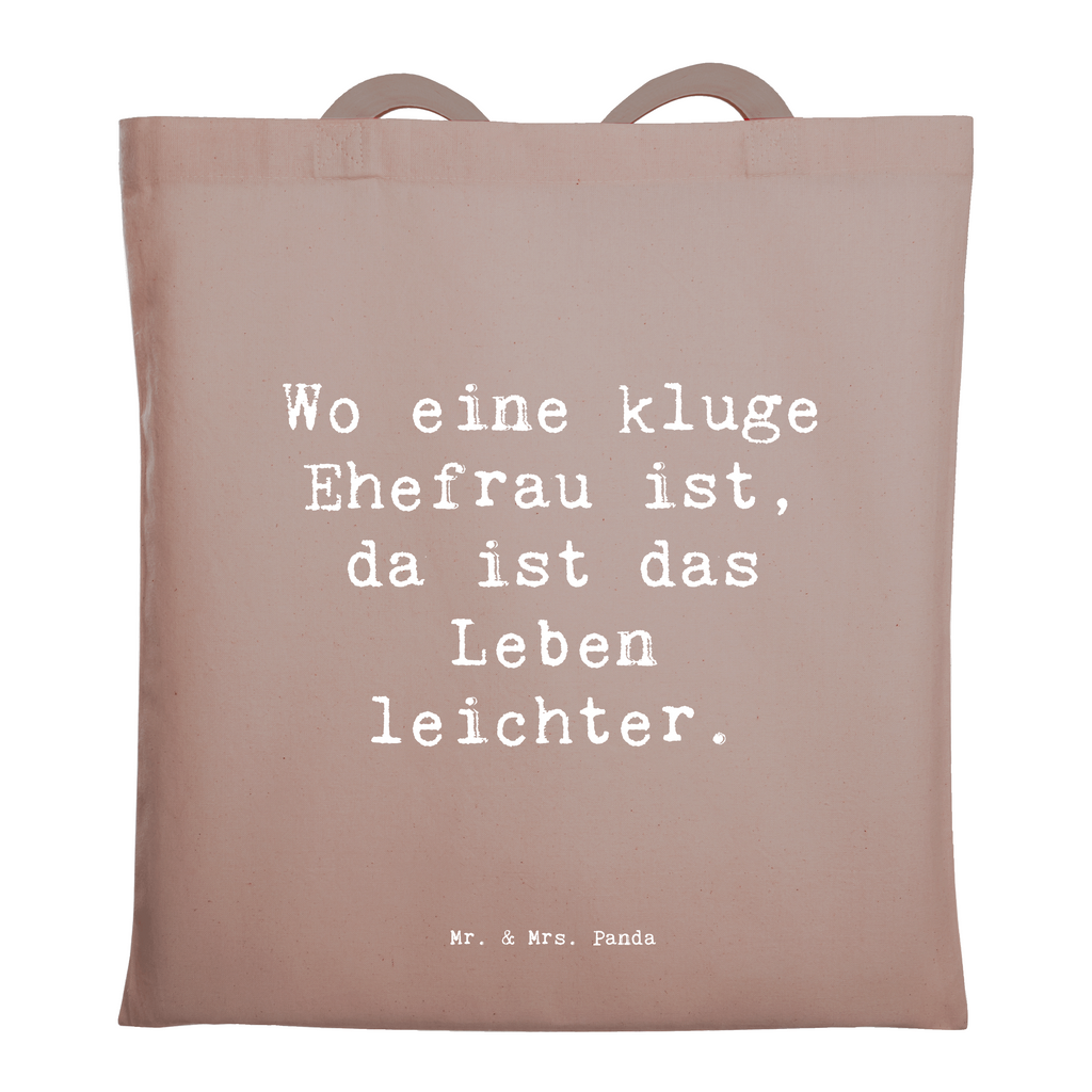 Tragetasche Spruch Kluge Ehefrau Beuteltasche, Beutel, Einkaufstasche, Jutebeutel, Stoffbeutel, Tasche, Shopper, Umhängetasche, Strandtasche, Schultertasche, Stofftasche, Tragetasche, Badetasche, Jutetasche, Einkaufstüte, Laptoptasche, Familie, Vatertag, Muttertag, Bruder, Schwester, Mama, Papa, Oma, Opa