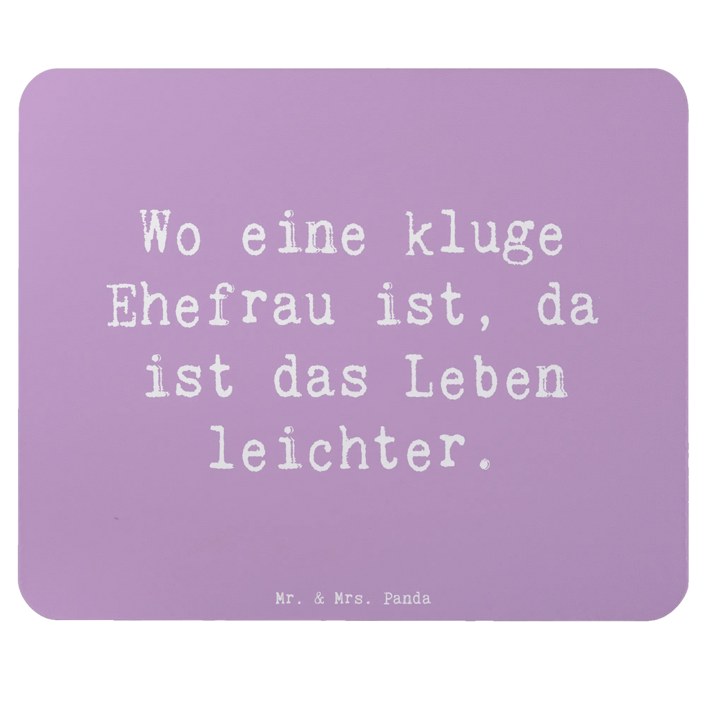 Mauspad Spruch Kluge Ehefrau Mousepad, Computer zubehör, Büroausstattung, PC Zubehör, Arbeitszimmer, Mauspad, Einzigartiges Mauspad, Designer Mauspad, Mausunterlage, Mauspad Büro, Familie, Vatertag, Muttertag, Bruder, Schwester, Mama, Papa, Oma, Opa