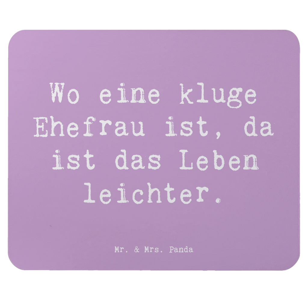 Mauspad Spruch Kluge Ehefrau Mousepad, Computer zubehör, Büroausstattung, PC Zubehör, Arbeitszimmer, Mauspad, Einzigartiges Mauspad, Designer Mauspad, Mausunterlage, Mauspad Büro, Familie, Vatertag, Muttertag, Bruder, Schwester, Mama, Papa, Oma, Opa