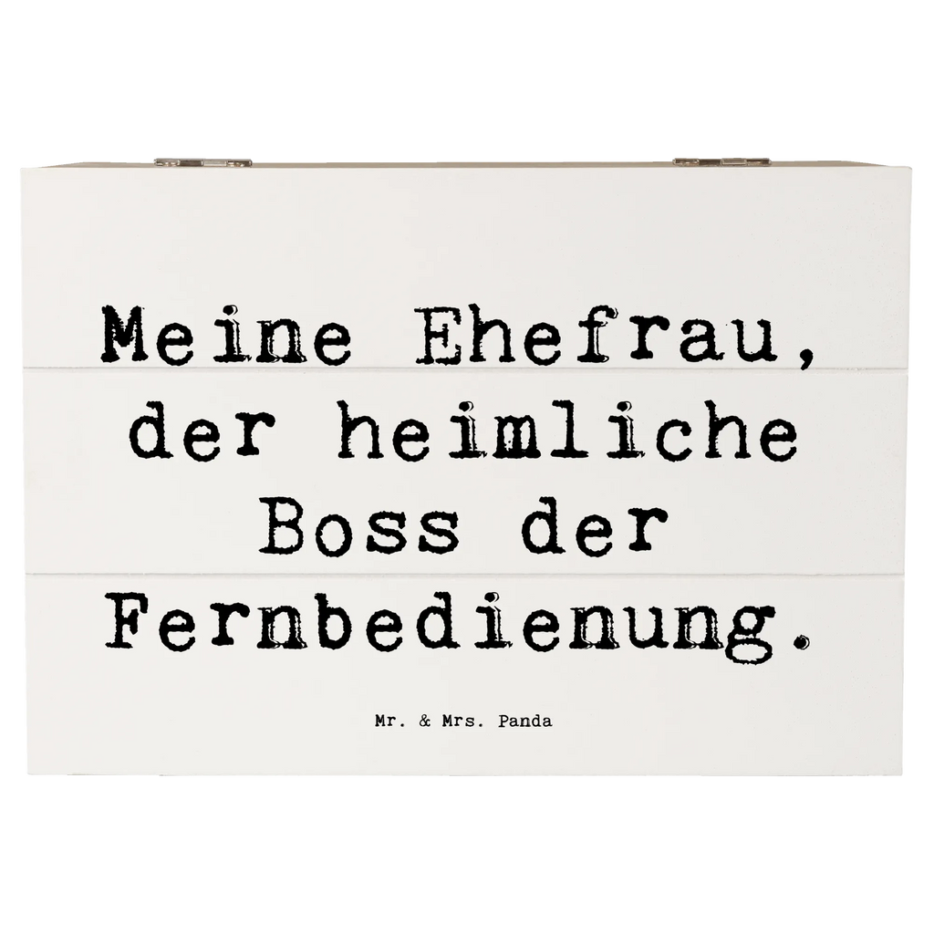 Holzkiste Spruch Ehefrau Boss Holzkiste, Kiste, Schatzkiste, Truhe, Schatulle, XXL, Erinnerungsbox, Erinnerungskiste, Dekokiste, Aufbewahrungsbox, Geschenkbox, Geschenkdose, Familie, Vatertag, Muttertag, Bruder, Schwester, Mama, Papa, Oma, Opa