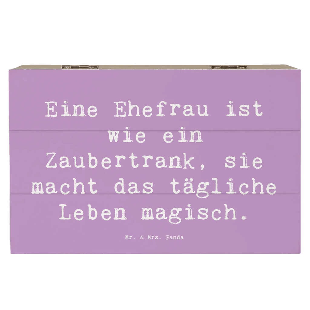 Holzkiste Spruch Magische Ehefrau Holzkiste, Kiste, Schatzkiste, Truhe, Schatulle, XXL, Erinnerungsbox, Erinnerungskiste, Dekokiste, Aufbewahrungsbox, Geschenkbox, Geschenkdose, Familie, Vatertag, Muttertag, Bruder, Schwester, Mama, Papa, Oma, Opa