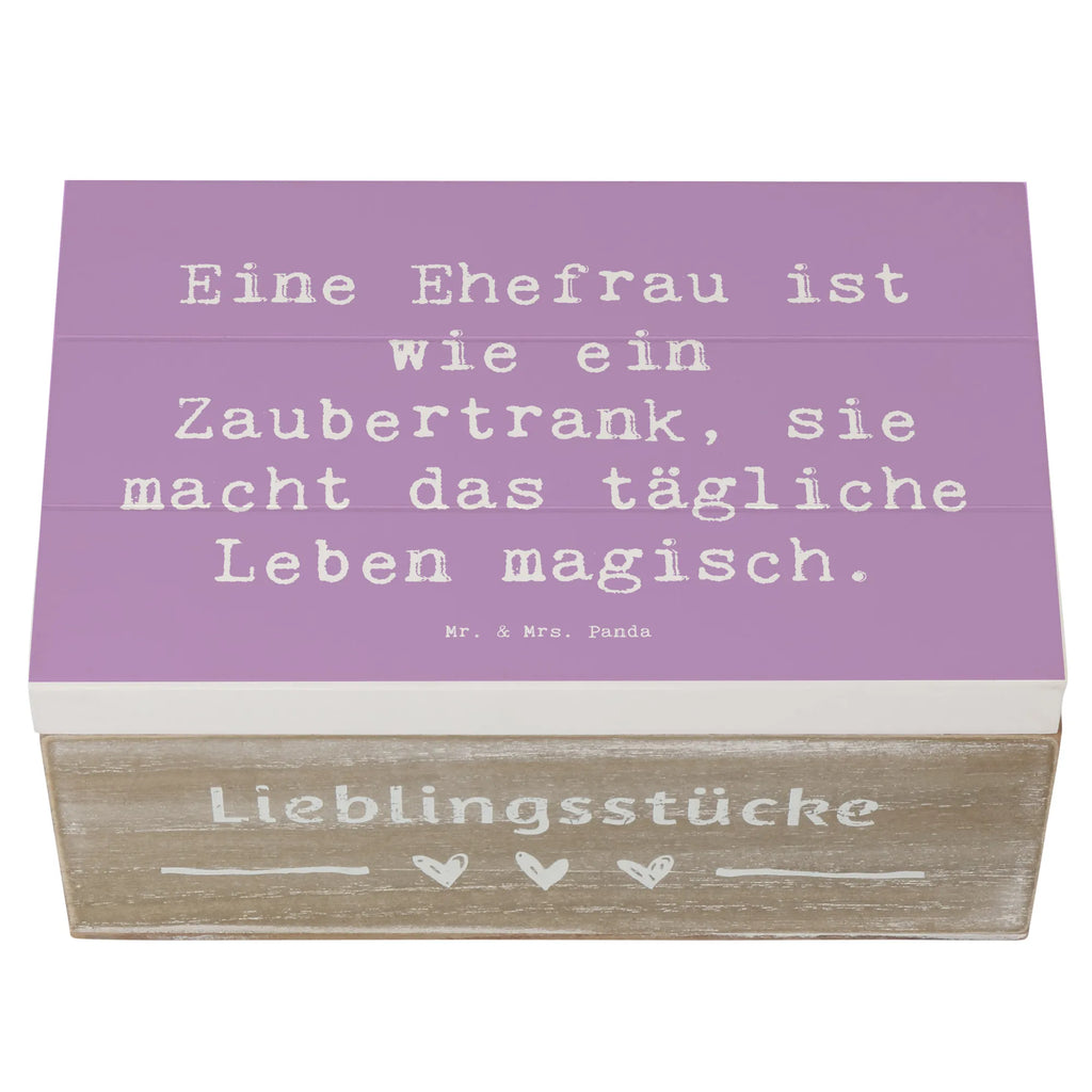 Holzkiste Spruch Magische Ehefrau Holzkiste, Kiste, Schatzkiste, Truhe, Schatulle, XXL, Erinnerungsbox, Erinnerungskiste, Dekokiste, Aufbewahrungsbox, Geschenkbox, Geschenkdose, Familie, Vatertag, Muttertag, Bruder, Schwester, Mama, Papa, Oma, Opa