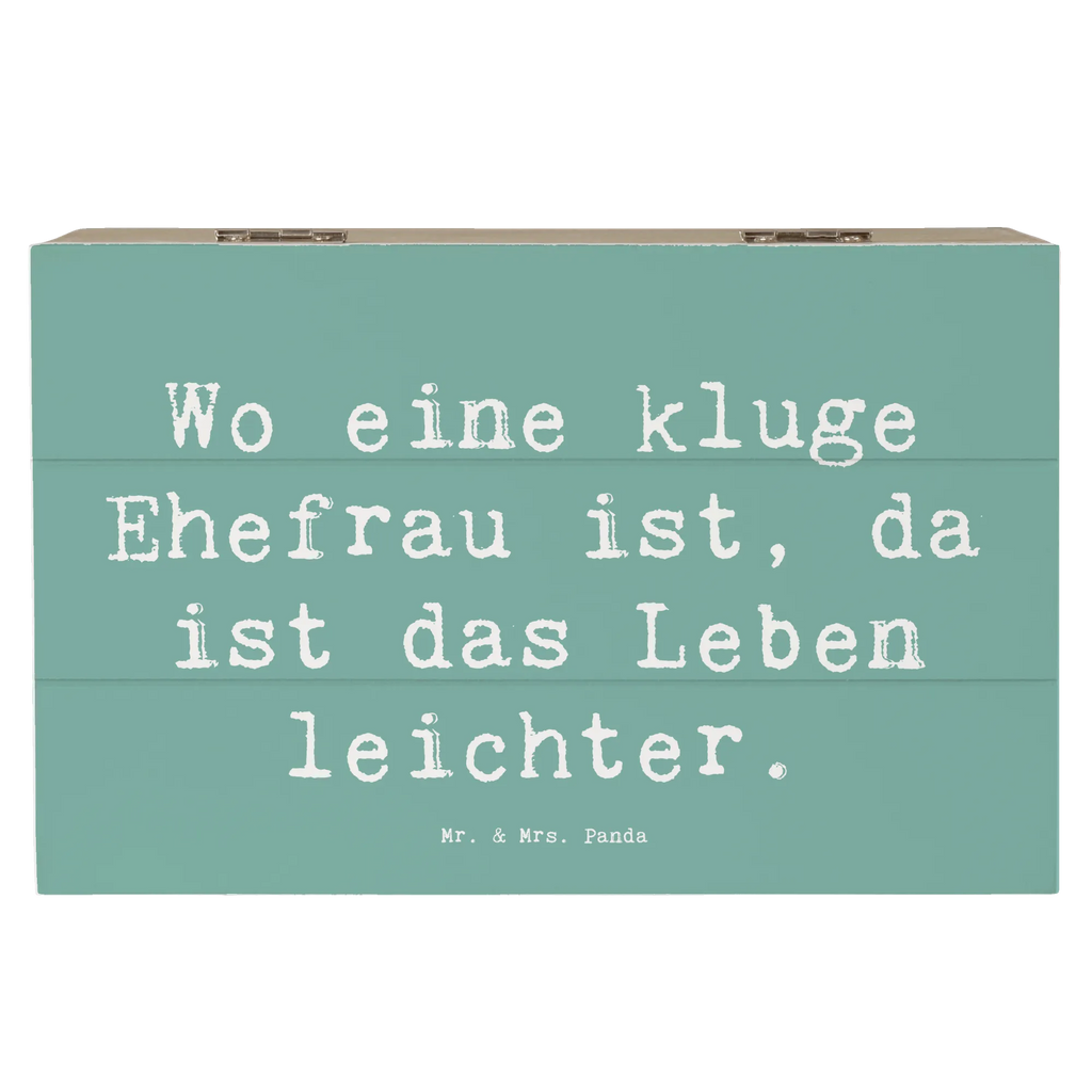 Holzkiste Spruch Kluge Ehefrau Holzkiste, Kiste, Schatzkiste, Truhe, Schatulle, XXL, Erinnerungsbox, Erinnerungskiste, Dekokiste, Aufbewahrungsbox, Geschenkbox, Geschenkdose, Familie, Vatertag, Muttertag, Bruder, Schwester, Mama, Papa, Oma, Opa