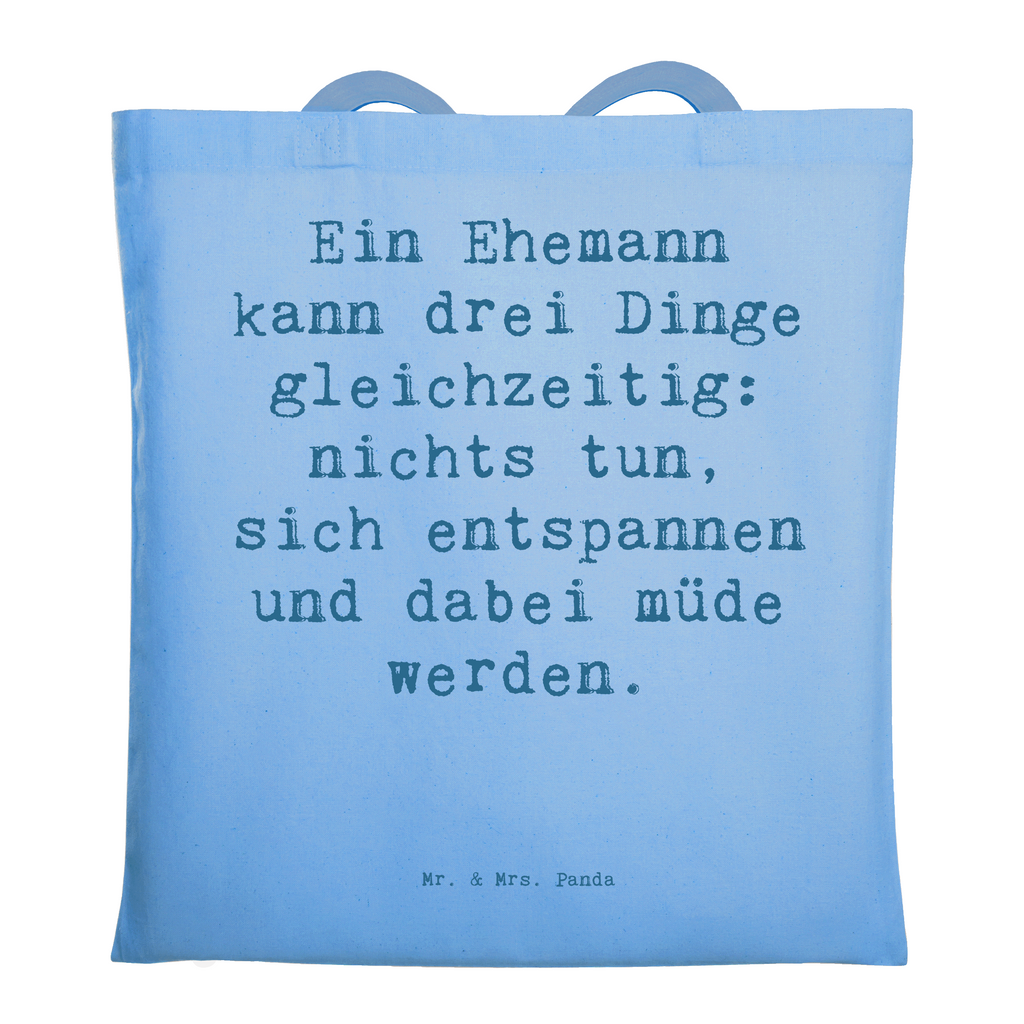 Tragetasche Spruch Ehemann Fähigkeiten Beuteltasche, Beutel, Einkaufstasche, Jutebeutel, Stoffbeutel, Tasche, Shopper, Umhängetasche, Strandtasche, Schultertasche, Stofftasche, Tragetasche, Badetasche, Jutetasche, Einkaufstüte, Laptoptasche, Familie, Vatertag, Muttertag, Bruder, Schwester, Mama, Papa, Oma, Opa