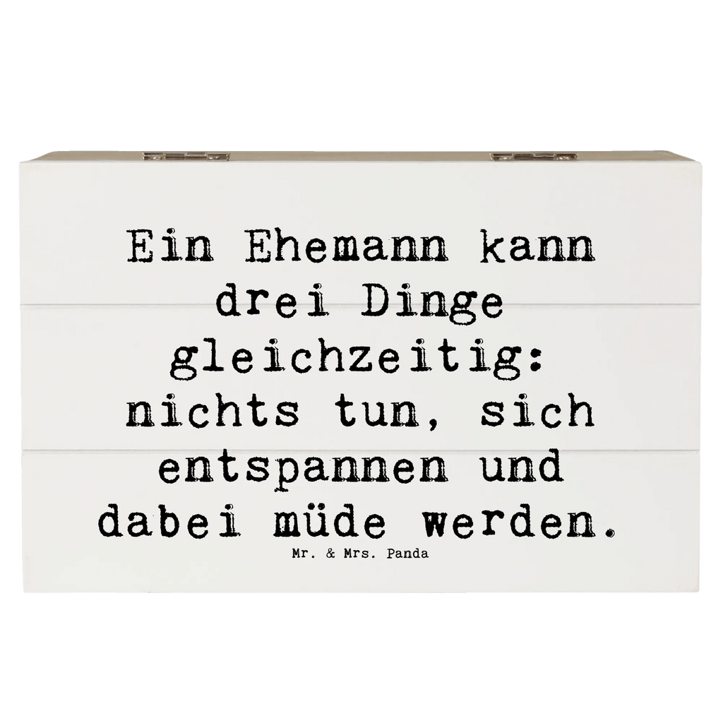 Holzkiste Spruch Ehemann Fähigkeiten Holzkiste, Kiste, Schatzkiste, Truhe, Schatulle, XXL, Erinnerungsbox, Erinnerungskiste, Dekokiste, Aufbewahrungsbox, Geschenkbox, Geschenkdose, Familie, Vatertag, Muttertag, Bruder, Schwester, Mama, Papa, Oma, Opa