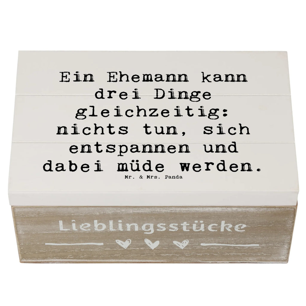 Holzkiste Spruch Ehemann Fähigkeiten Holzkiste, Kiste, Schatzkiste, Truhe, Schatulle, XXL, Erinnerungsbox, Erinnerungskiste, Dekokiste, Aufbewahrungsbox, Geschenkbox, Geschenkdose, Familie, Vatertag, Muttertag, Bruder, Schwester, Mama, Papa, Oma, Opa