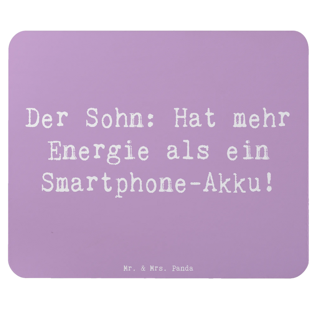 Mauspad Spruch Energie Sohn Mousepad, Computer zubehör, Büroausstattung, PC Zubehör, Arbeitszimmer, Mauspad, Einzigartiges Mauspad, Designer Mauspad, Mausunterlage, Mauspad Büro, Familie, Vatertag, Muttertag, Bruder, Schwester, Mama, Papa, Oma, Opa