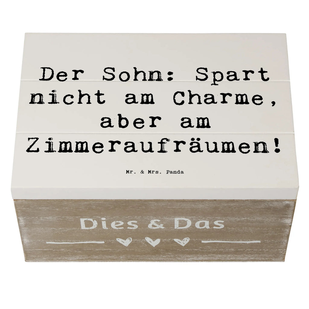 Holzkiste Spruch Sohn Charme Holzkiste, Kiste, Schatzkiste, Truhe, Schatulle, XXL, Erinnerungsbox, Erinnerungskiste, Dekokiste, Aufbewahrungsbox, Geschenkbox, Geschenkdose, Familie, Vatertag, Muttertag, Bruder, Schwester, Mama, Papa, Oma, Opa