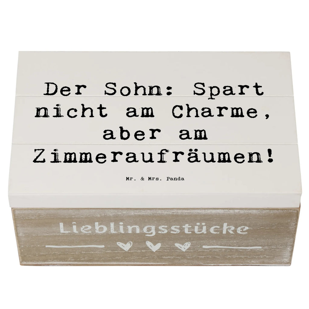 Holzkiste Spruch Sohn Charme Holzkiste, Kiste, Schatzkiste, Truhe, Schatulle, XXL, Erinnerungsbox, Erinnerungskiste, Dekokiste, Aufbewahrungsbox, Geschenkbox, Geschenkdose, Familie, Vatertag, Muttertag, Bruder, Schwester, Mama, Papa, Oma, Opa