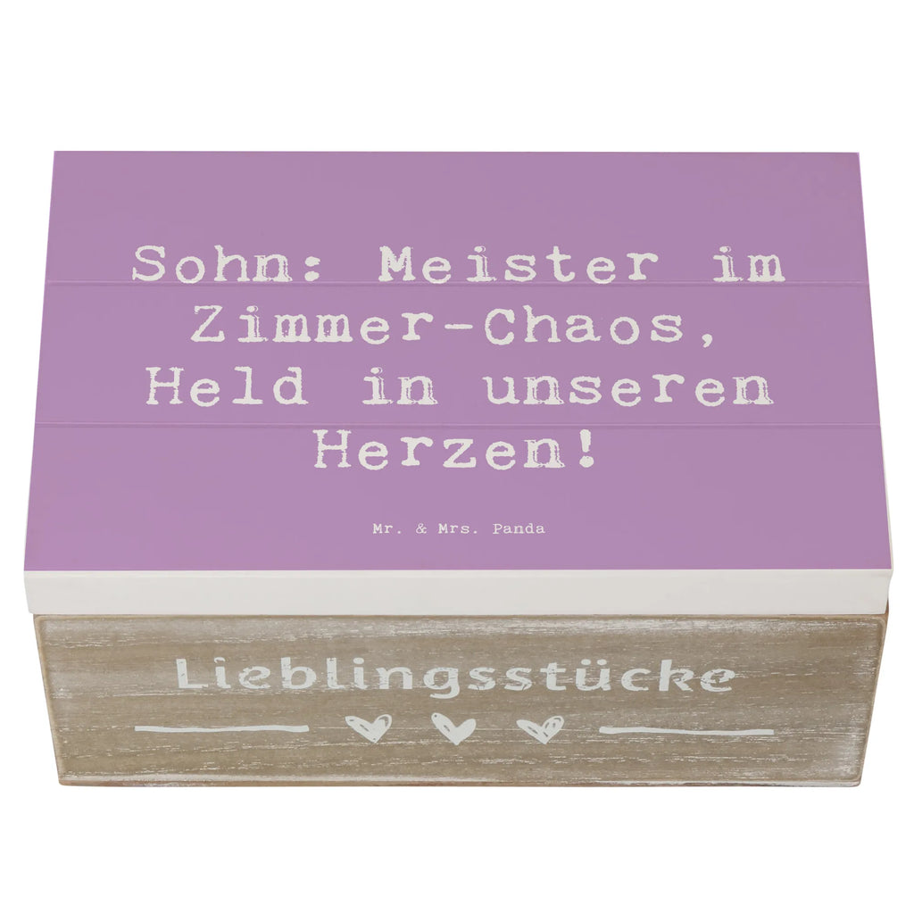 Holzkiste Spruch Sohn Chaosheld Holzkiste, Kiste, Schatzkiste, Truhe, Schatulle, XXL, Erinnerungsbox, Erinnerungskiste, Dekokiste, Aufbewahrungsbox, Geschenkbox, Geschenkdose, Familie, Vatertag, Muttertag, Bruder, Schwester, Mama, Papa, Oma, Opa