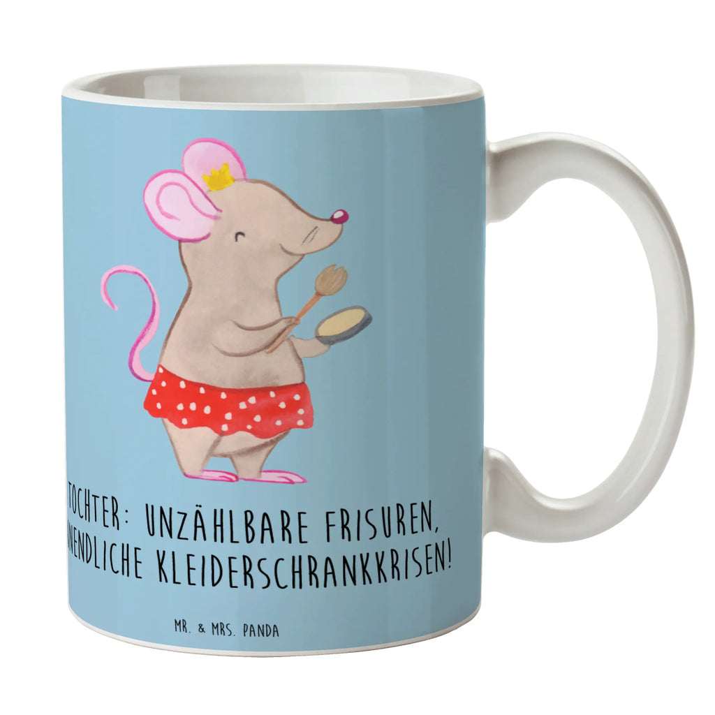 Tasse Tochter Mode Tasse, Kaffeetasse, Teetasse, Becher, Kaffeebecher, Teebecher, Keramiktasse, Porzellantasse, Büro Tasse, Geschenk Tasse, Tasse Sprüche, Tasse Motive, Kaffeetassen, Tasse bedrucken, Designer Tasse, Cappuccino Tassen, Schöne Teetassen, Familie, Vatertag, Muttertag, Bruder, Schwester, Mama, Papa, Oma, Opa