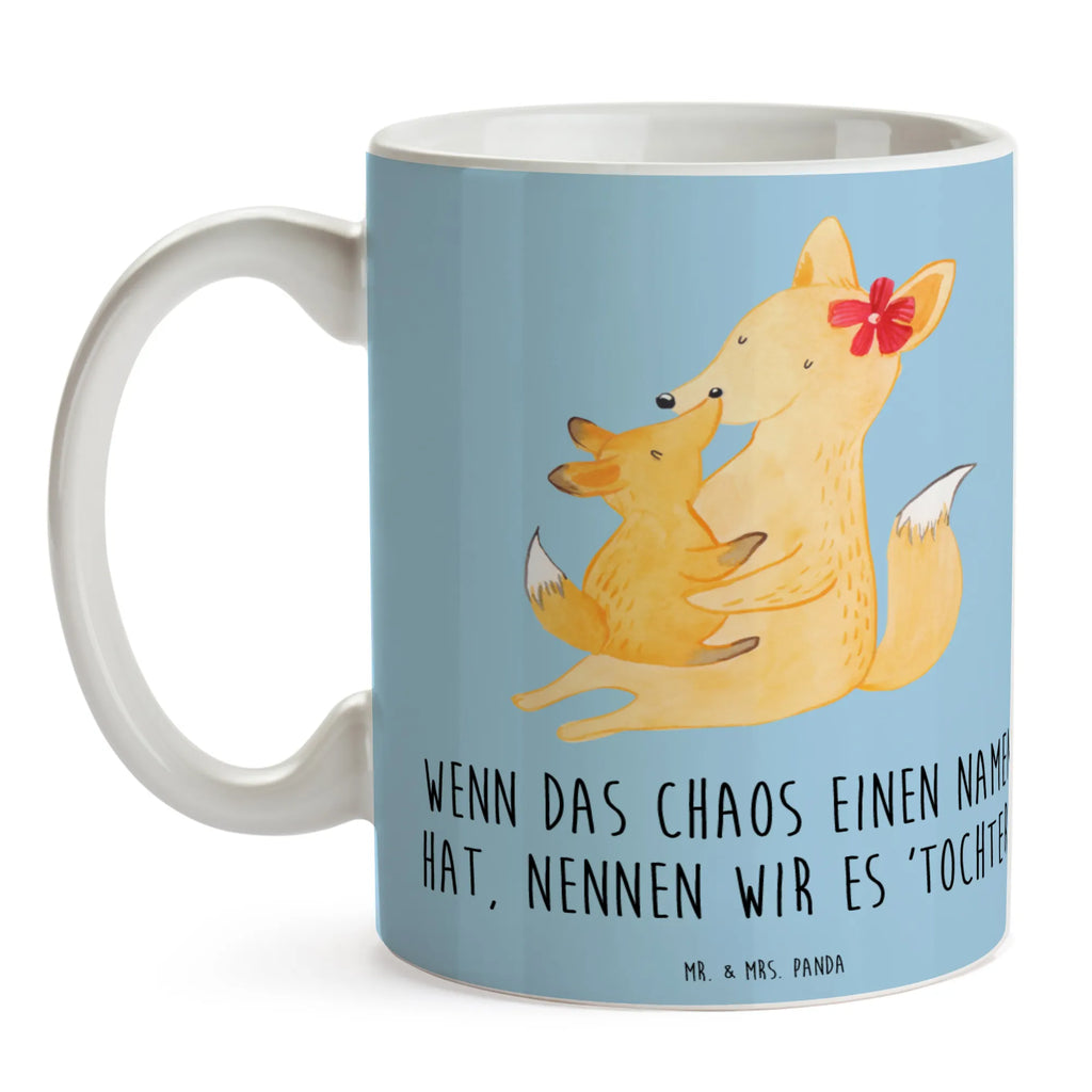 Tasse Chaos Tochter Tasse, Kaffeetasse, Teetasse, Becher, Kaffeebecher, Teebecher, Keramiktasse, Porzellantasse, Büro Tasse, Geschenk Tasse, Tasse Sprüche, Tasse Motive, Kaffeetassen, Tasse bedrucken, Designer Tasse, Cappuccino Tassen, Schöne Teetassen, Familie, Vatertag, Muttertag, Bruder, Schwester, Mama, Papa, Oma, Opa