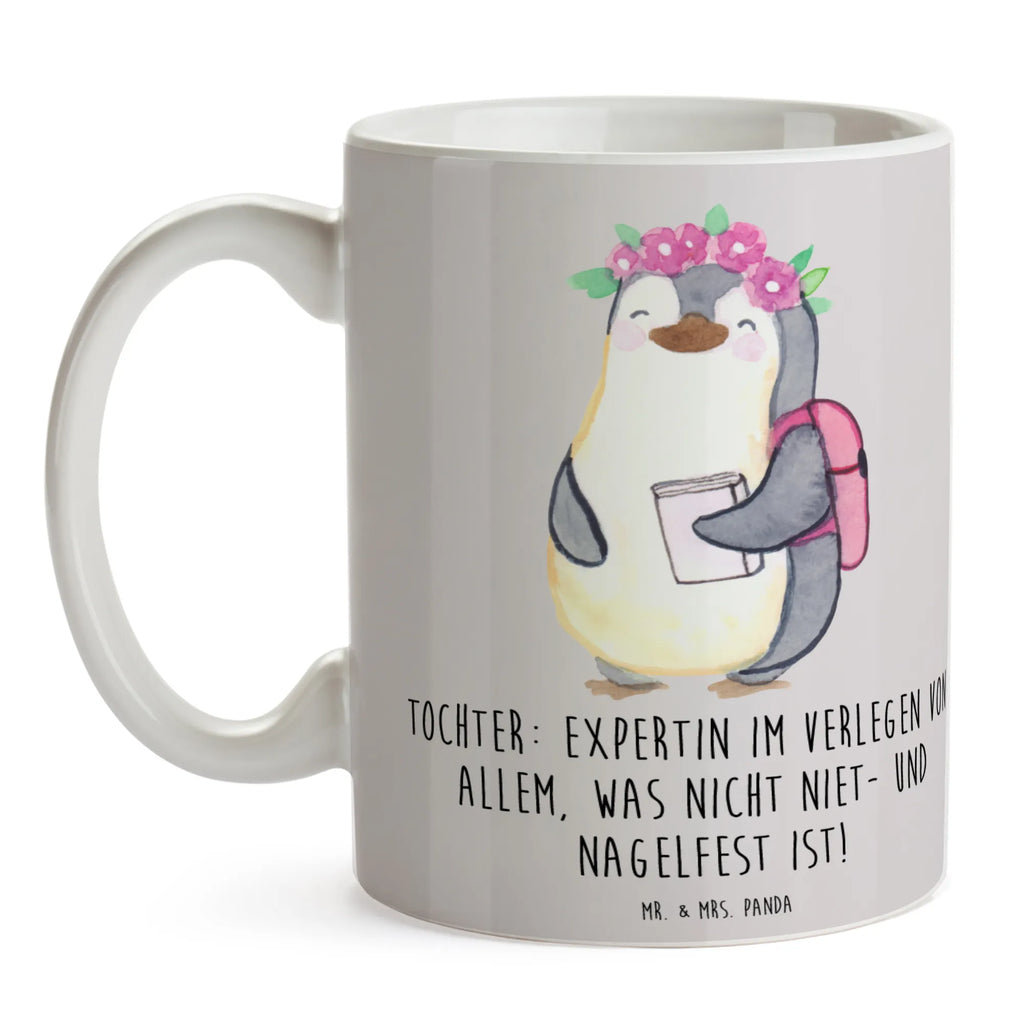 Tasse Tochter Expertin Tasse, Kaffeetasse, Teetasse, Becher, Kaffeebecher, Teebecher, Keramiktasse, Porzellantasse, Büro Tasse, Geschenk Tasse, Tasse Sprüche, Tasse Motive, Kaffeetassen, Tasse bedrucken, Designer Tasse, Cappuccino Tassen, Schöne Teetassen, Familie, Vatertag, Muttertag, Bruder, Schwester, Mama, Papa, Oma, Opa