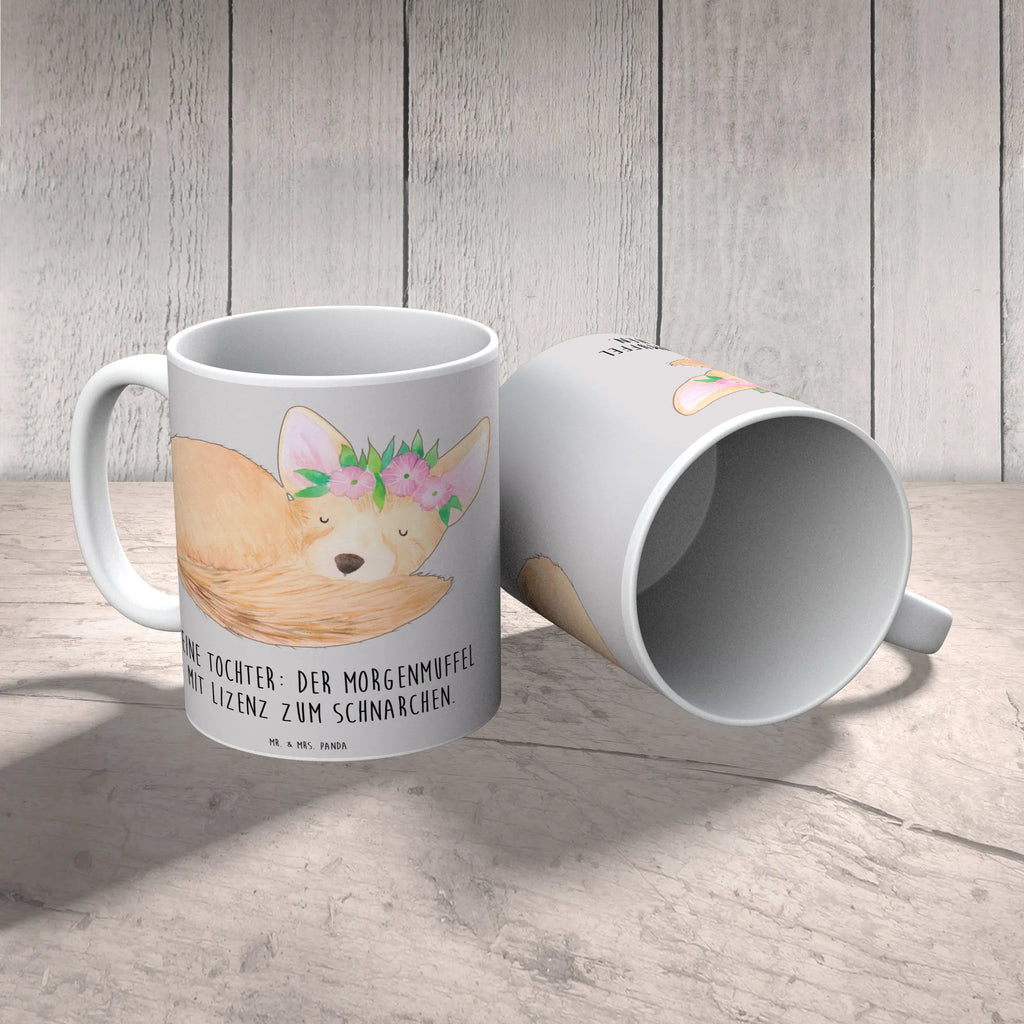 Tasse Tochter Morgenmuffel Tasse, Kaffeetasse, Teetasse, Becher, Kaffeebecher, Teebecher, Keramiktasse, Porzellantasse, Büro Tasse, Geschenk Tasse, Tasse Sprüche, Tasse Motive, Kaffeetassen, Tasse bedrucken, Designer Tasse, Cappuccino Tassen, Schöne Teetassen, Familie, Vatertag, Muttertag, Bruder, Schwester, Mama, Papa, Oma, Opa