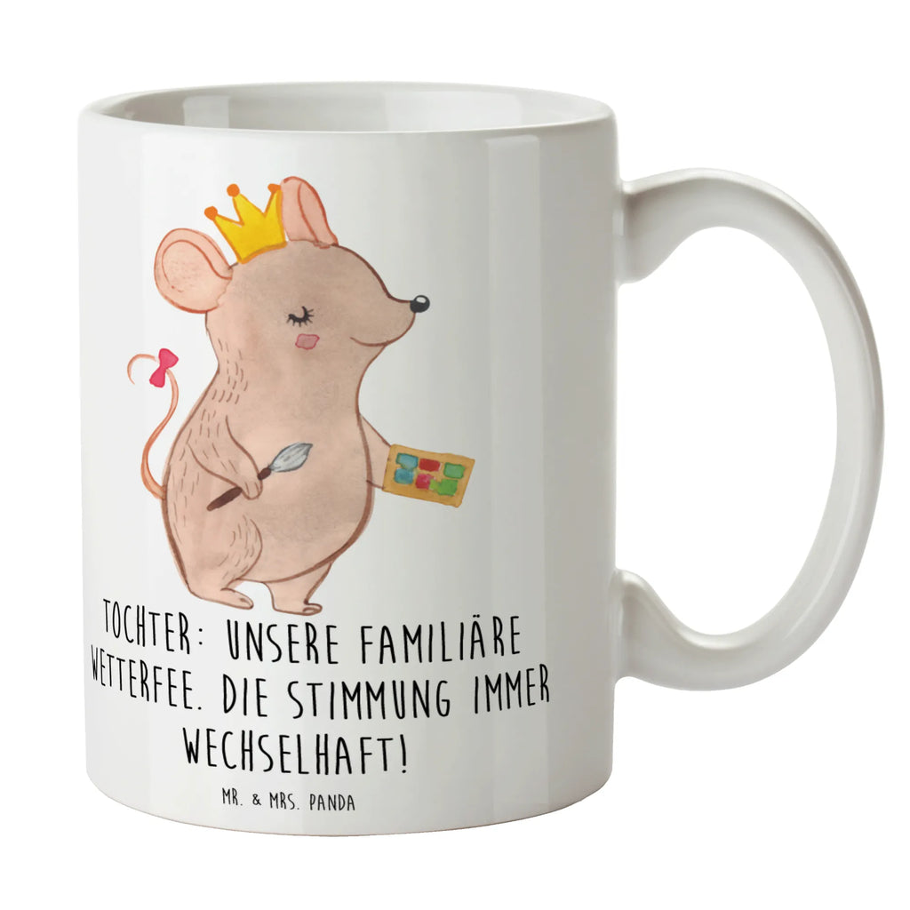 Tasse Tochter Wetterfee Tasse, Kaffeetasse, Teetasse, Becher, Kaffeebecher, Teebecher, Keramiktasse, Porzellantasse, Büro Tasse, Geschenk Tasse, Tasse Sprüche, Tasse Motive, Kaffeetassen, Tasse bedrucken, Designer Tasse, Cappuccino Tassen, Schöne Teetassen, Familie, Vatertag, Muttertag, Bruder, Schwester, Mama, Papa, Oma, Opa