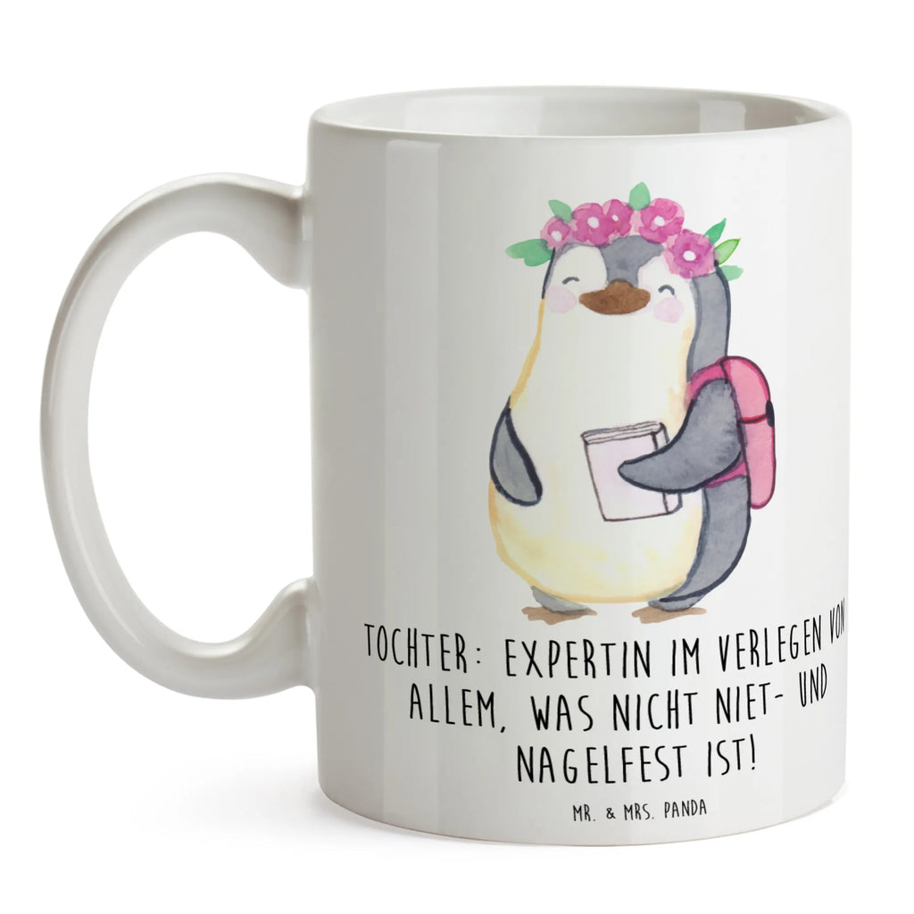 Tasse Tochter Expertin Tasse, Kaffeetasse, Teetasse, Becher, Kaffeebecher, Teebecher, Keramiktasse, Porzellantasse, Büro Tasse, Geschenk Tasse, Tasse Sprüche, Tasse Motive, Kaffeetassen, Tasse bedrucken, Designer Tasse, Cappuccino Tassen, Schöne Teetassen, Familie, Vatertag, Muttertag, Bruder, Schwester, Mama, Papa, Oma, Opa