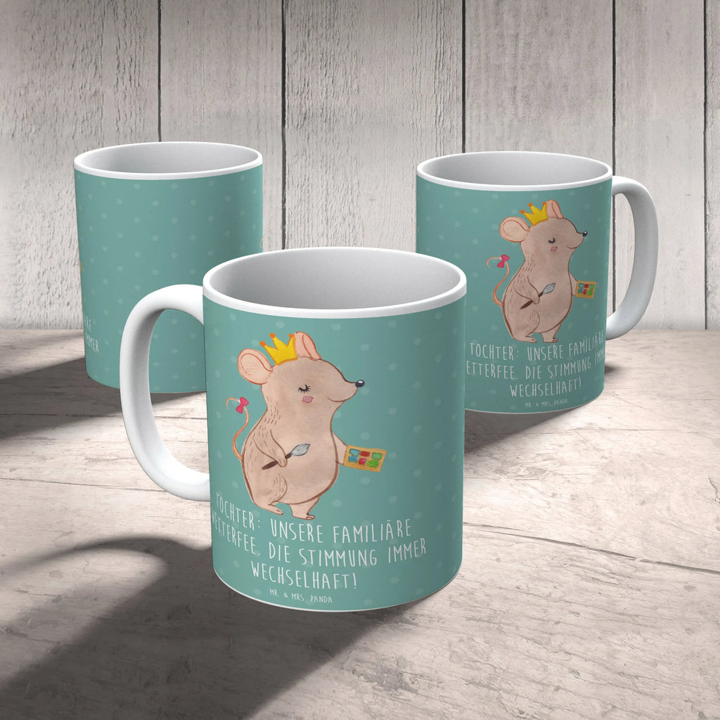 Tasse Tochter Wetterfee Tasse, Kaffeetasse, Teetasse, Becher, Kaffeebecher, Teebecher, Keramiktasse, Porzellantasse, Büro Tasse, Geschenk Tasse, Tasse Sprüche, Tasse Motive, Kaffeetassen, Tasse bedrucken, Designer Tasse, Cappuccino Tassen, Schöne Teetassen, Familie, Vatertag, Muttertag, Bruder, Schwester, Mama, Papa, Oma, Opa