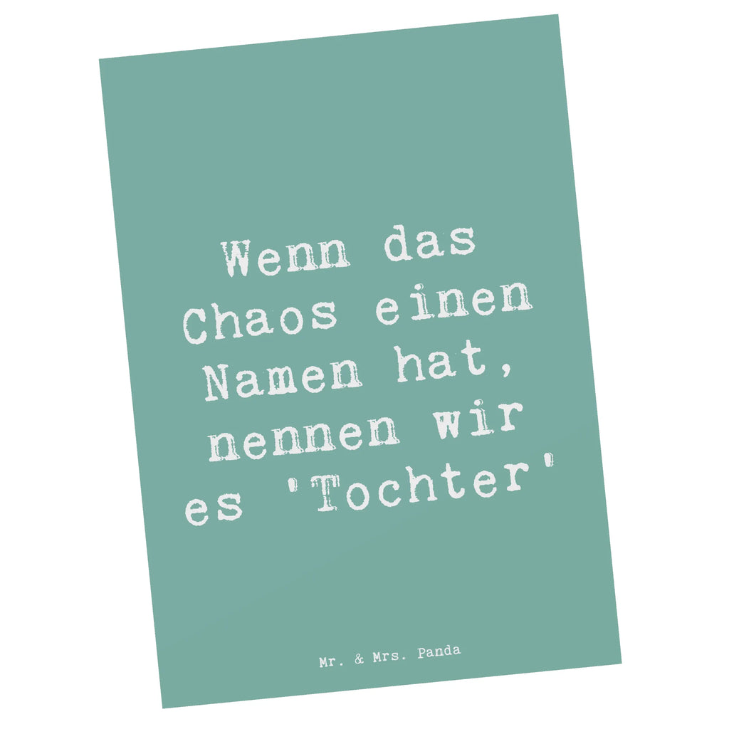 Postkarte Spruch Chaos Tochter Postkarte, Karte, Geschenkkarte, Grußkarte, Einladung, Ansichtskarte, Geburtstagskarte, Einladungskarte, Dankeskarte, Ansichtskarten, Einladung Geburtstag, Einladungskarten Geburtstag, Familie, Vatertag, Muttertag, Bruder, Schwester, Mama, Papa, Oma, Opa